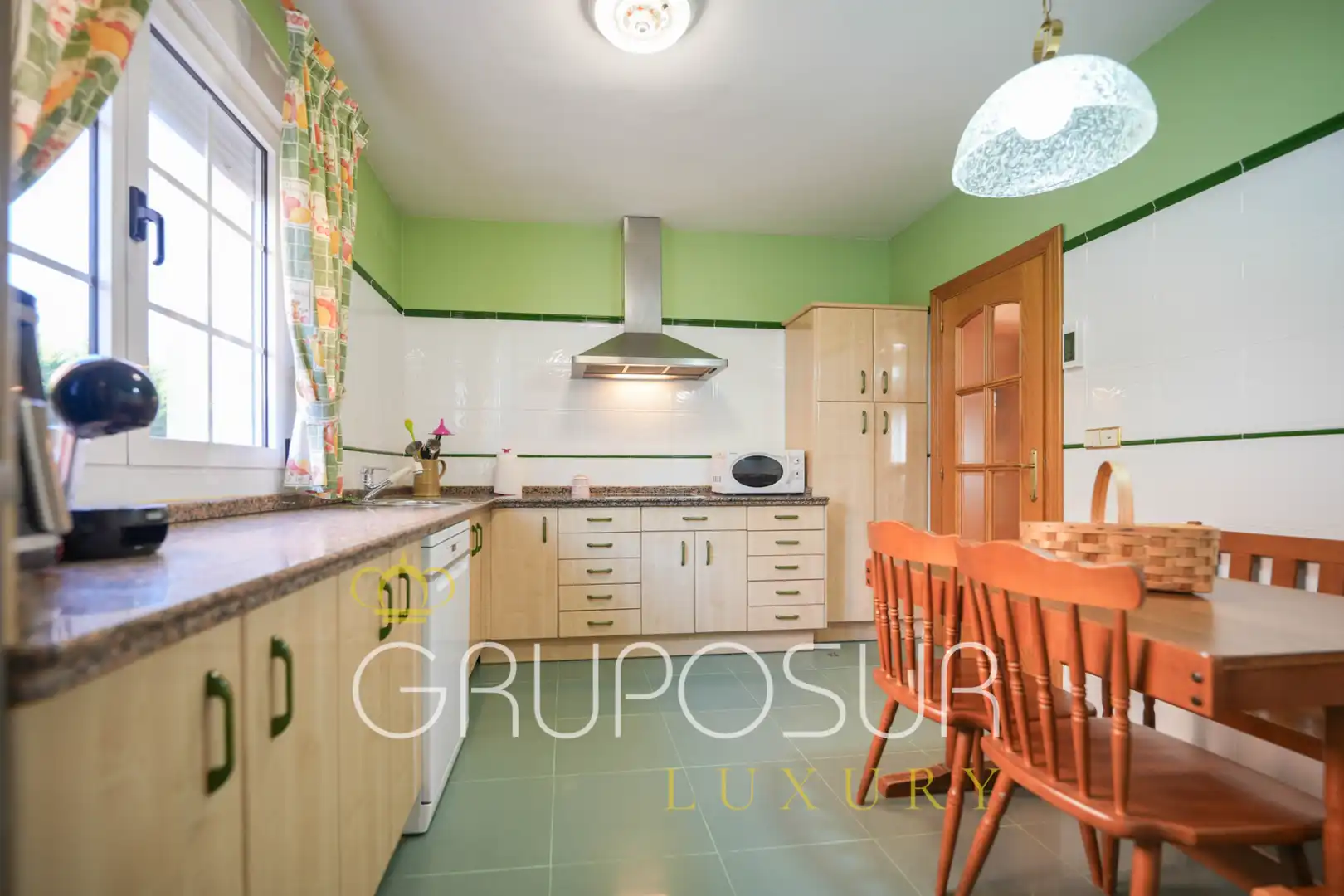 Cocina de Casa o chalet en venta en Boecillo con Calefacción, Jardín privado y Parquet