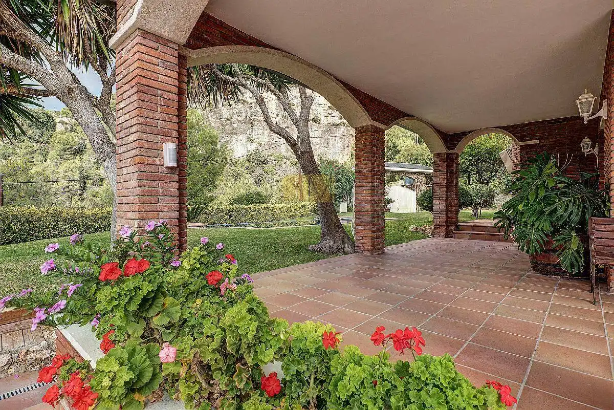 Terraza de Casa o chalet en venta en Vallirana con Aire acondicionado, Calefacción y Jardín privado