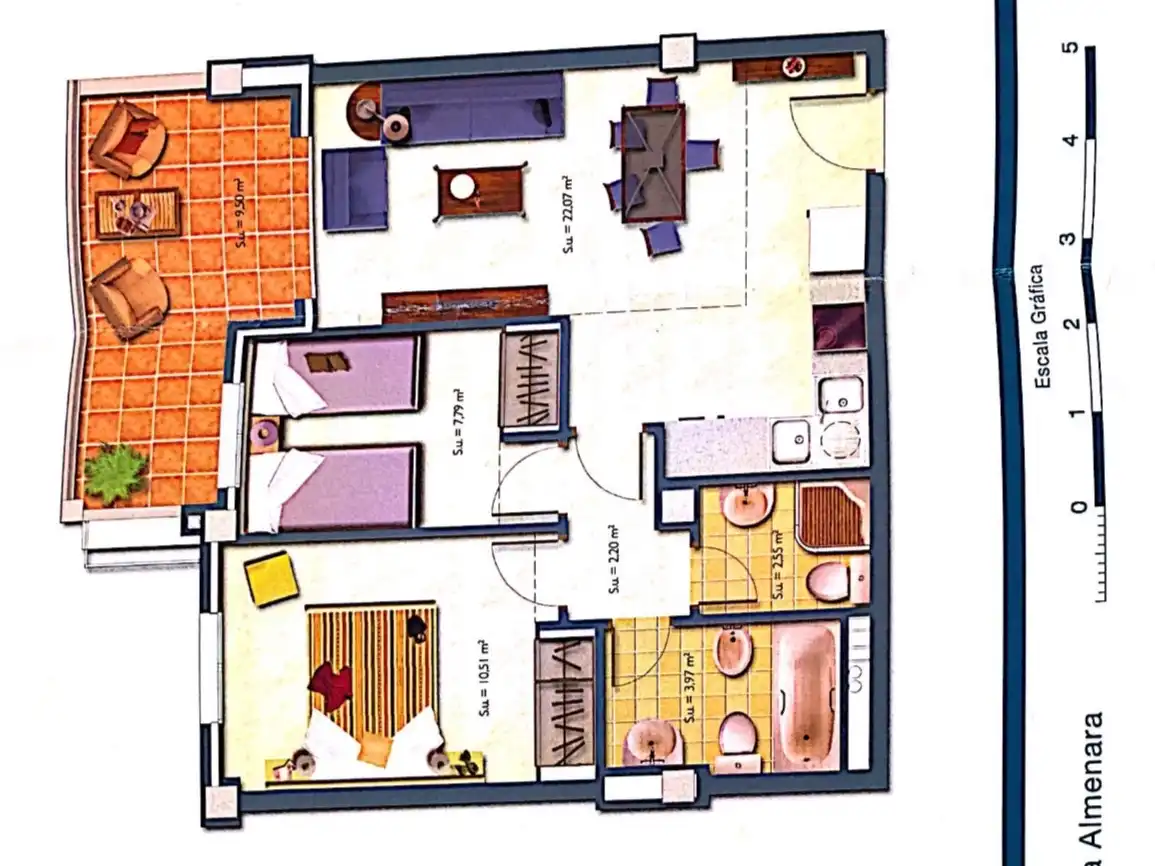 Apartament amb piscina en venda a V-02 85, imagen 2