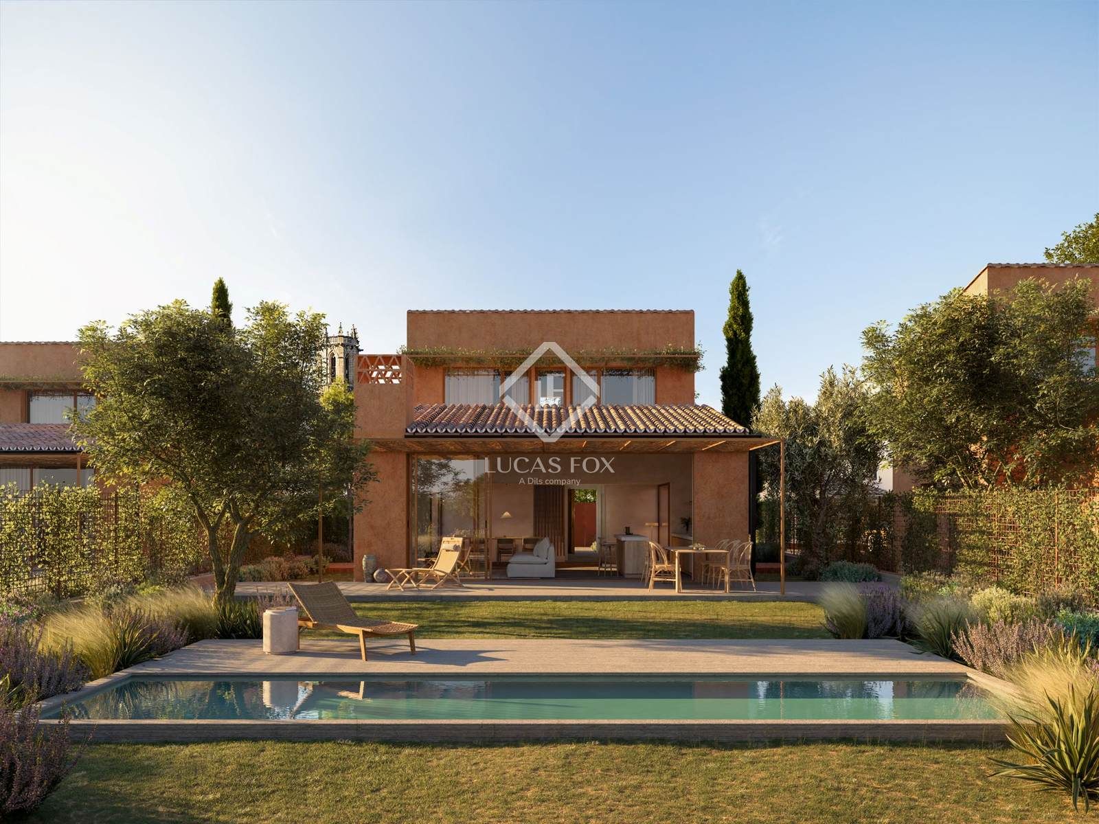 Vista exterior de Casa o xalet en venda en La Pera amb Aire condicionat, Calefacció i Jardí privat
