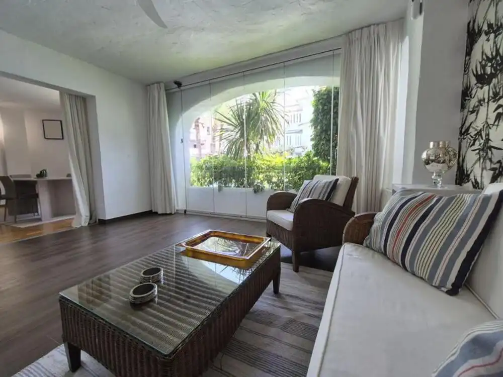 Erdgeschosswohnung mit Pool zur Miete in Nueva Andalucía, imagen 12