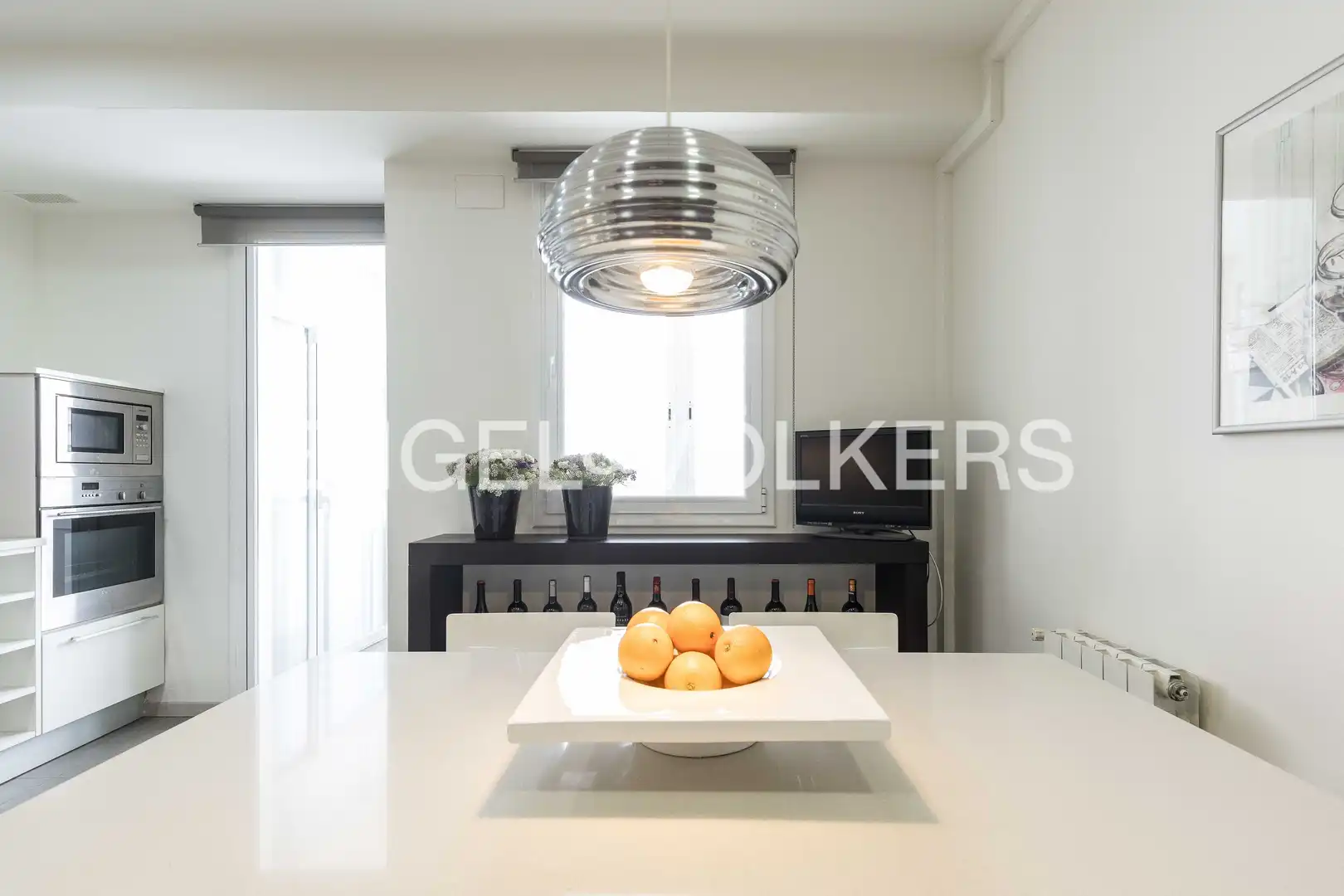 Kitchen of Flat for rent in Barcelona  with Air Conditioner, Heating and Parquet flooring