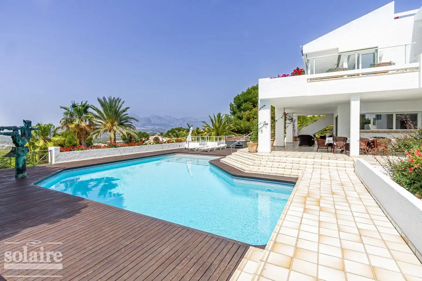 Piscina de Casa o chalet en venta en Altea con Aire acondicionado, Calefacción y Jardín privado