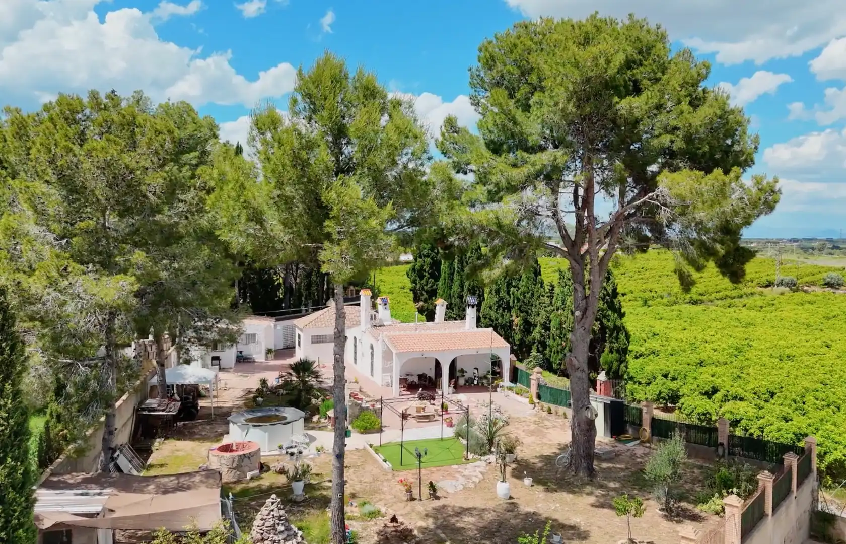 Jardín de Casa o chalet en venta en Godelleta con Aire acondicionado, Calefacción y Jardín privado