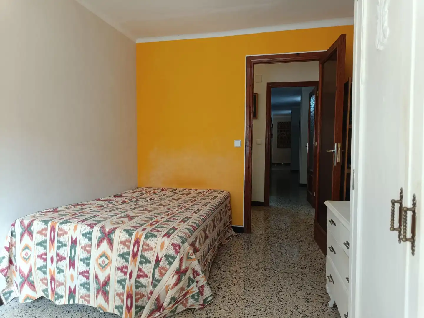 Schlafzimmer von Wohnung zum Verkauf in  Palma de Mallorca mit Terrasse, Möbliert und Balkon