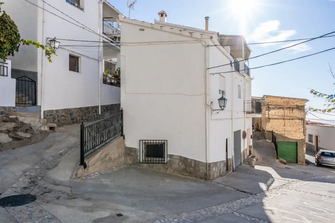 Vista exterior de Casa o chalet en venta en Sorvilán con Terraza y Amueblado