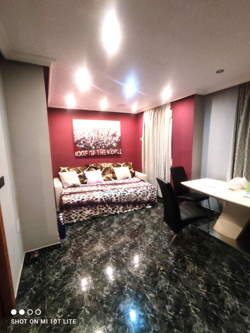 Sala d'estar de Pis en venda en Elche / Elx amb Moblat, Forn i Rentadora