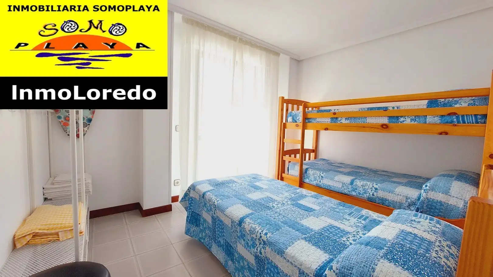 Schlafzimmer von Wohnung zur Miete in Ribamontán al Mar mit Terrasse, Möbliert und Gemeinschaftspool