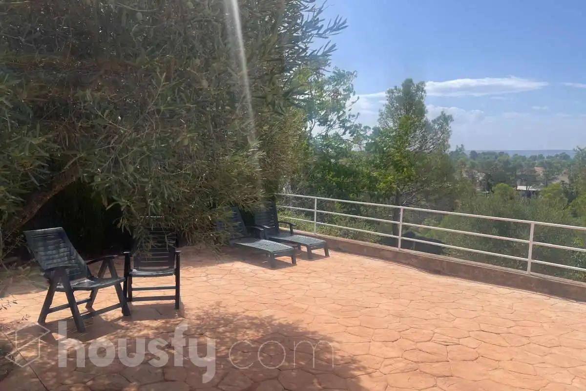 Terraza de Casa o chalet de alquiler en Mogente / Moixent con Trastero y Amueblado