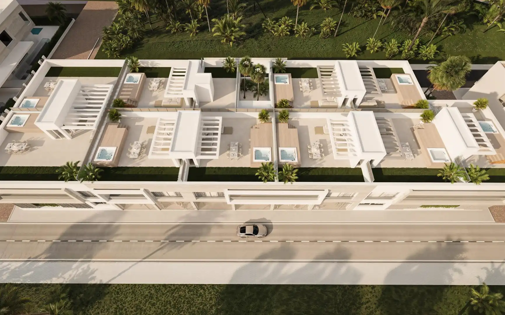 Vista exterior de Planta baja en venta en Marbella con Aire acondicionado, Calefacción y Terraza