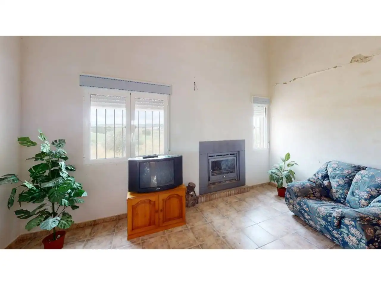 Wohnzimmer von Country house zum Verkauf in Caravaca de la Cruz mit Privatgarten