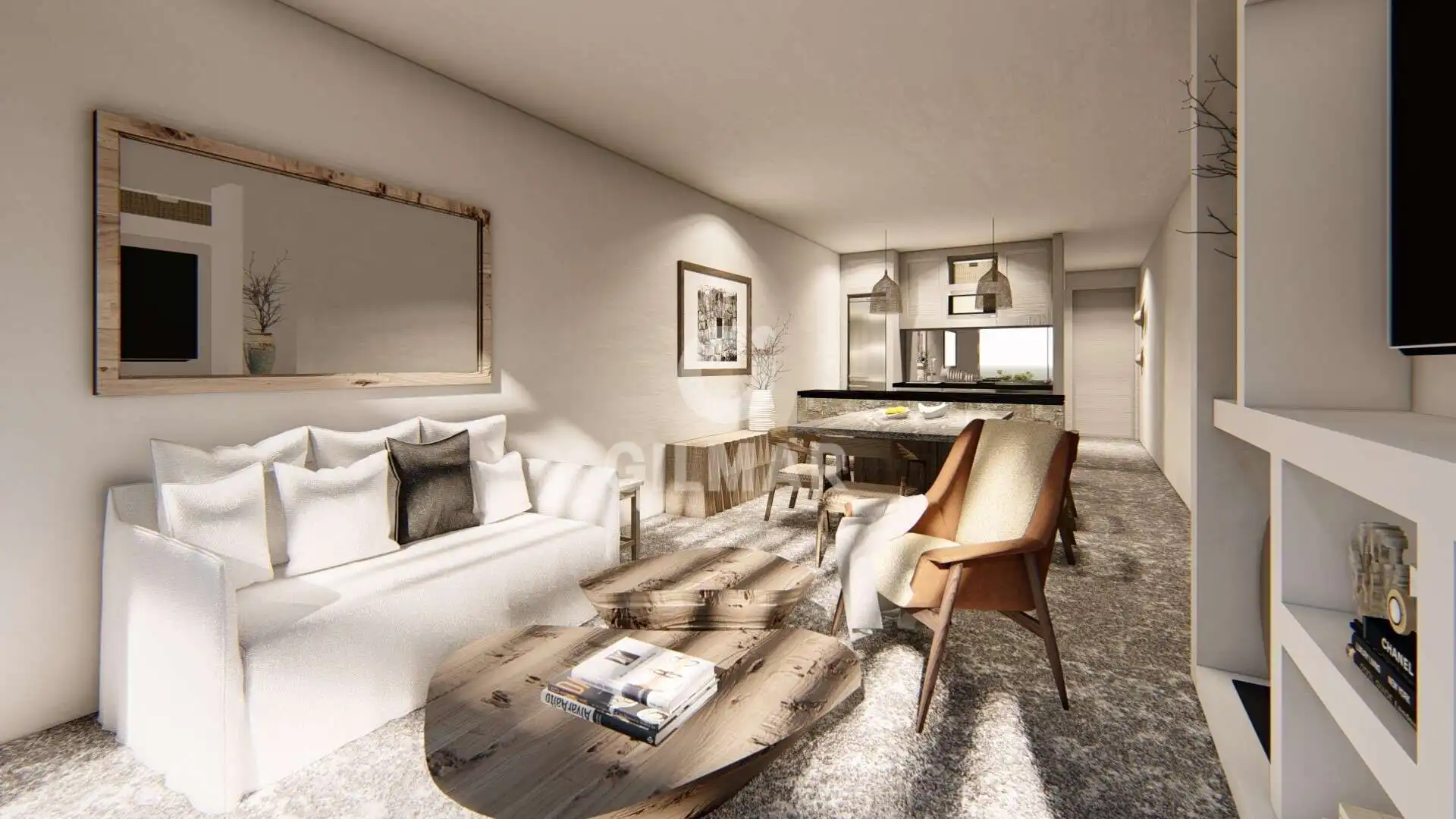 Living room of Flat for sale in Tarifa  with Heating, Private garden and Swimming Pool