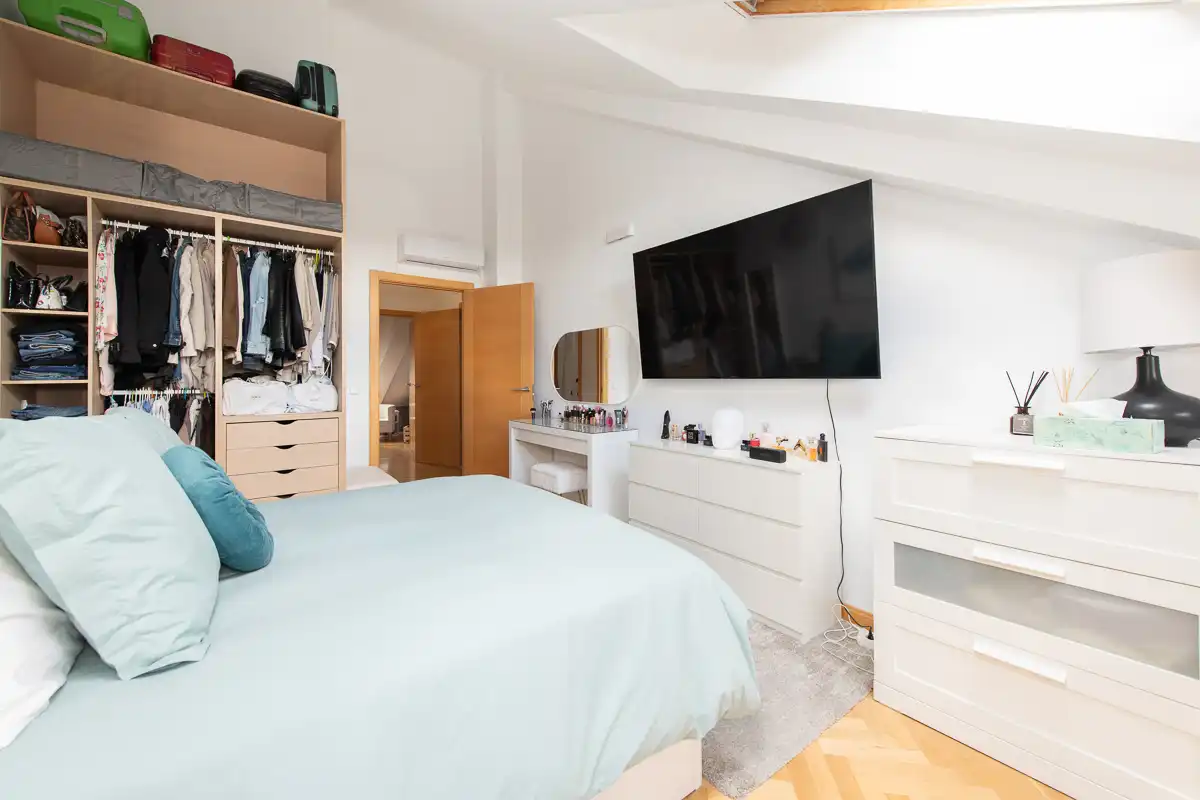 Bedroom of Flat for sale in Torrejón de Ardoz  with Air Conditioner, Heating and Parquet flooring