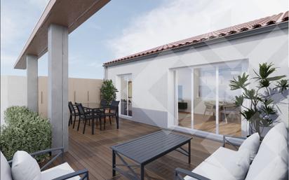 Terrace of Attic for sale in  Barcelona Capital  with Air Conditioner, Heating and Parquet flooring