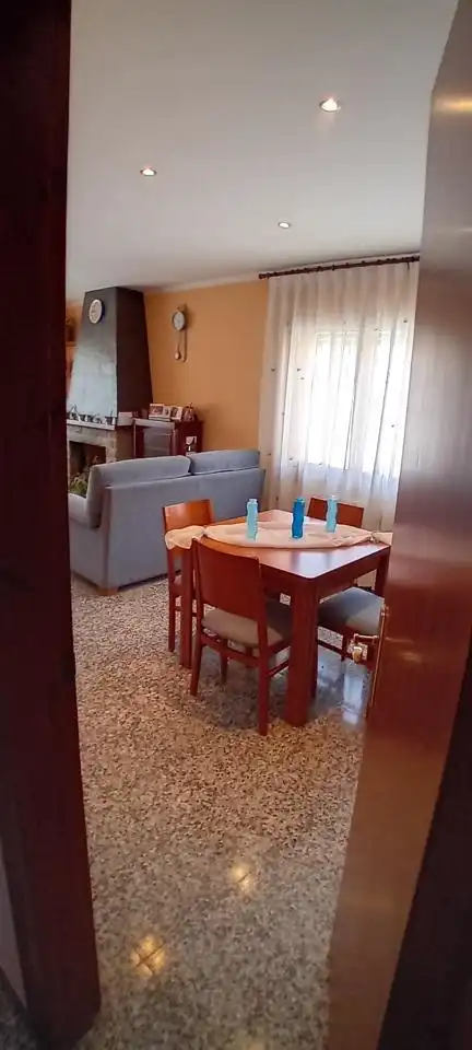 Menjador de Casa o xalet en venda en Centelles amb Calefacció i Jardí privat