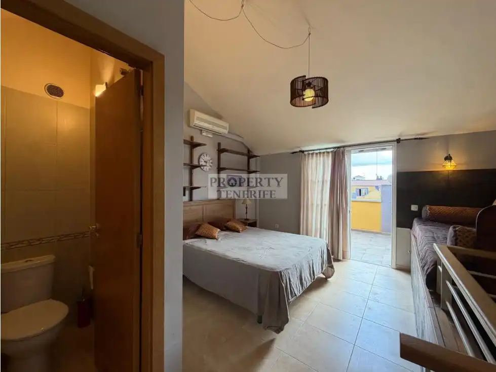 Schlafzimmer von Haus oder Chalet zum Verkauf in San Miguel de Abona mit Terrasse, Schwimmbad und Möbliert
