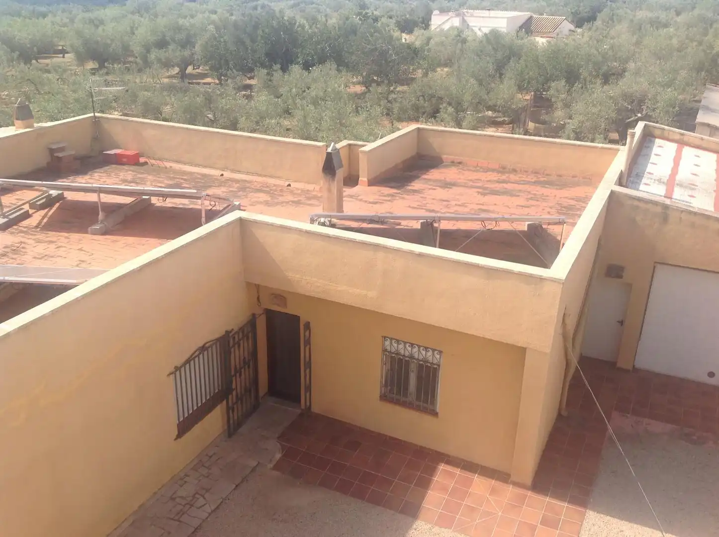 Vista exterior de Finca rústica en venda en Camarles amb Aire condicionat, Calefacció i Jardí privat