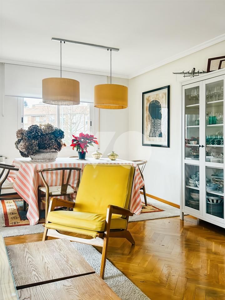 Dining room of Flat to rent in Majadahonda  with Air Conditioner, Heating and Parquet flooring