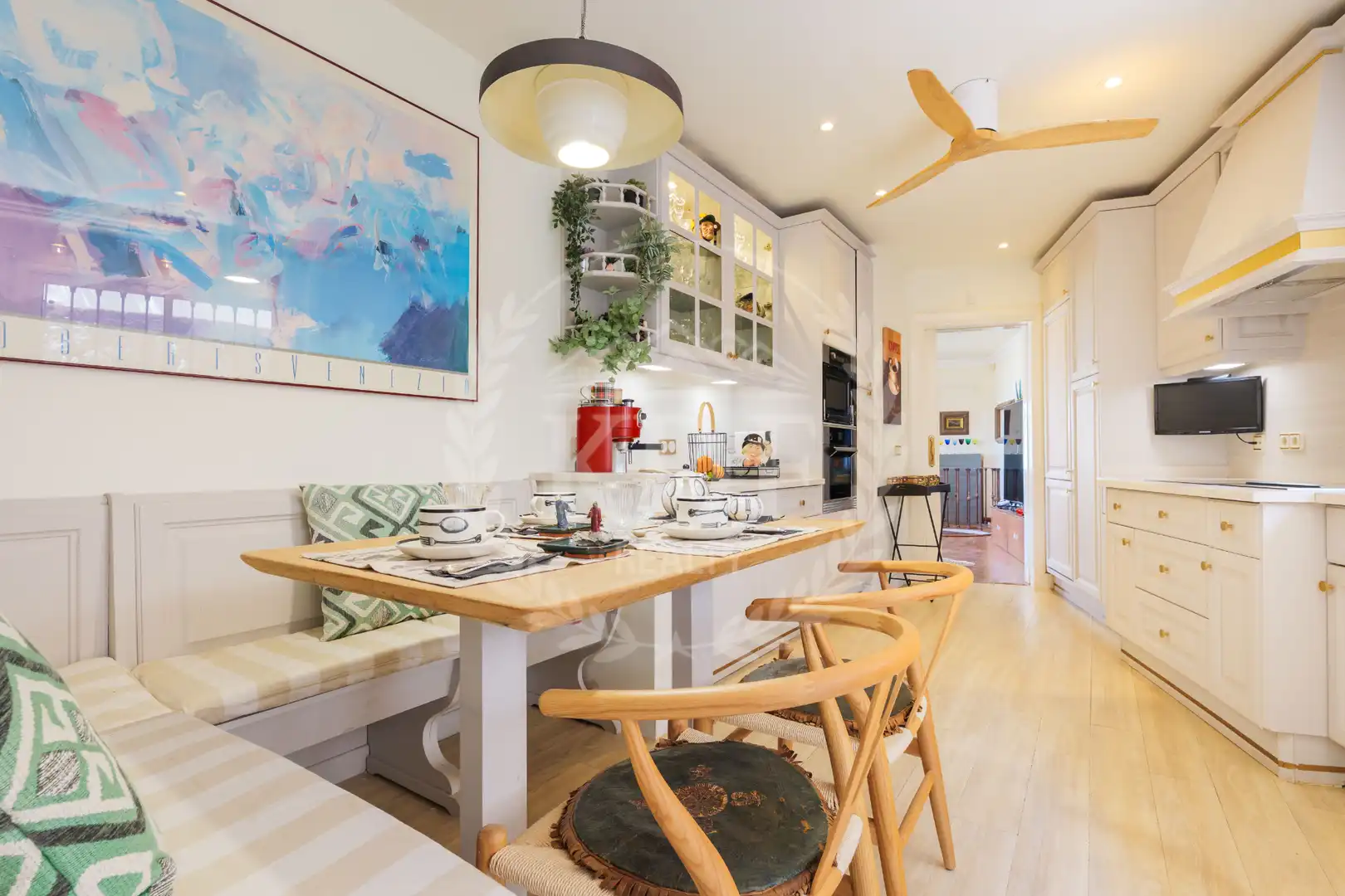 Dining room of Houses for sale in El Rosario  with Private garden, Terrace and Swimming Pool