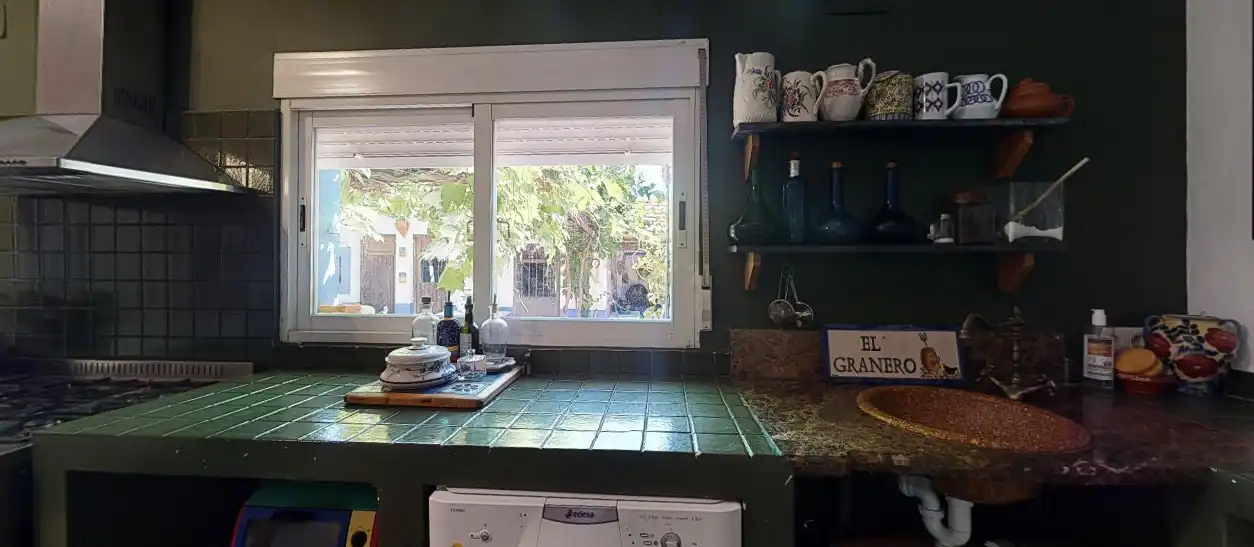Kitchen of Houses for sale in Piedrabuena  with Air Conditioner, Private garden and Storage room