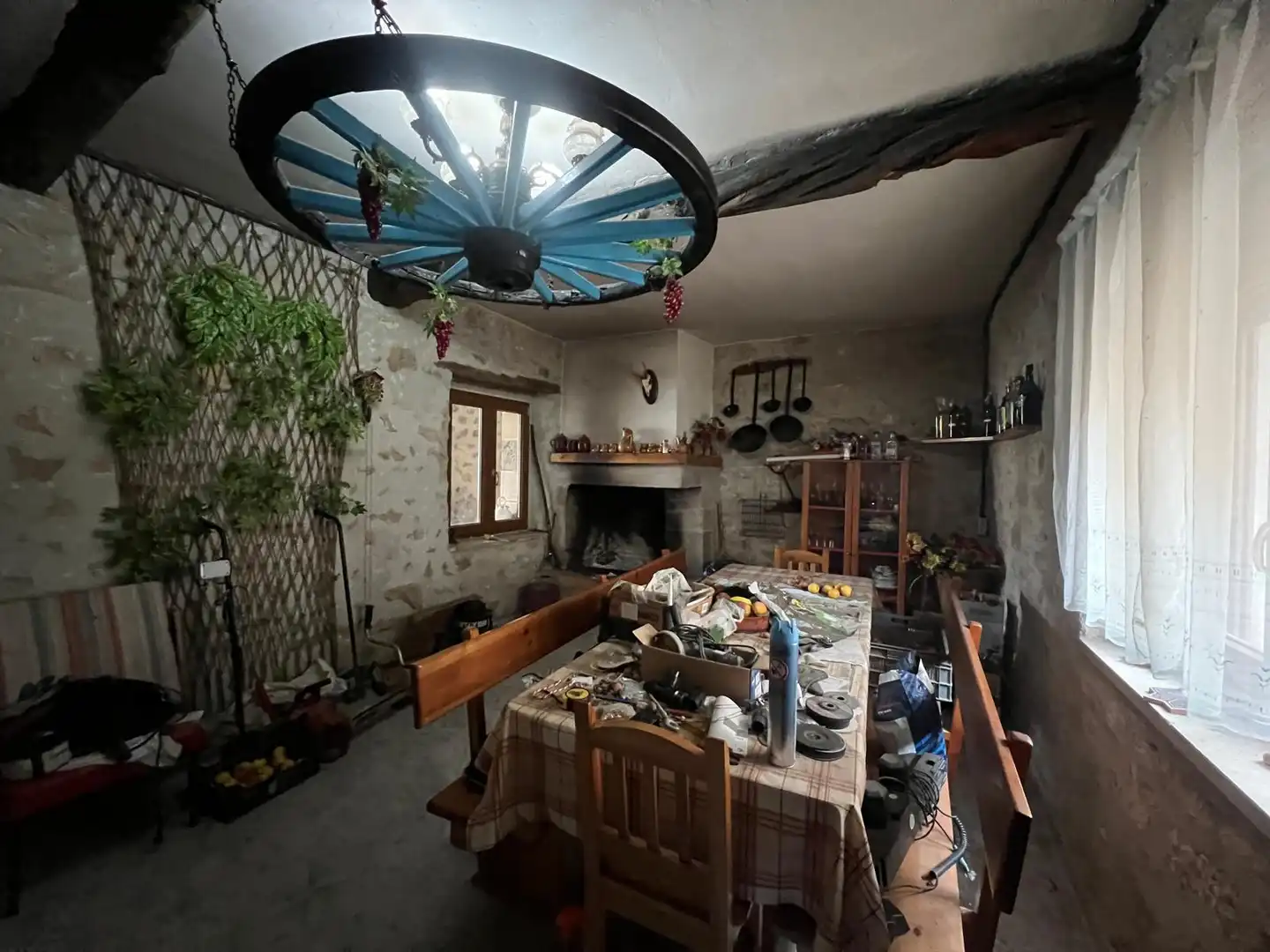 Comedor de Finca rústica en venta en Santibáñez del Val con Jardín privado, Parquet y Terraza