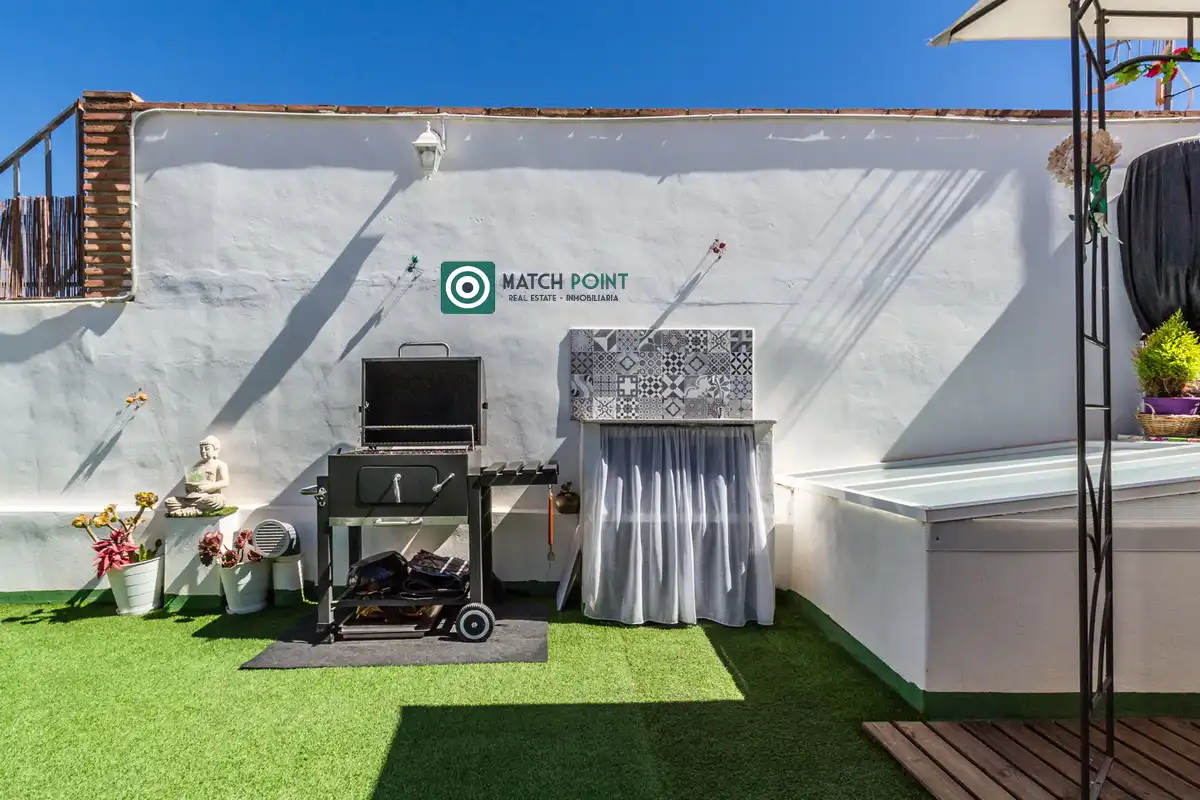 Terraza de Casa adosada en venta en Almuñécar con Amueblado