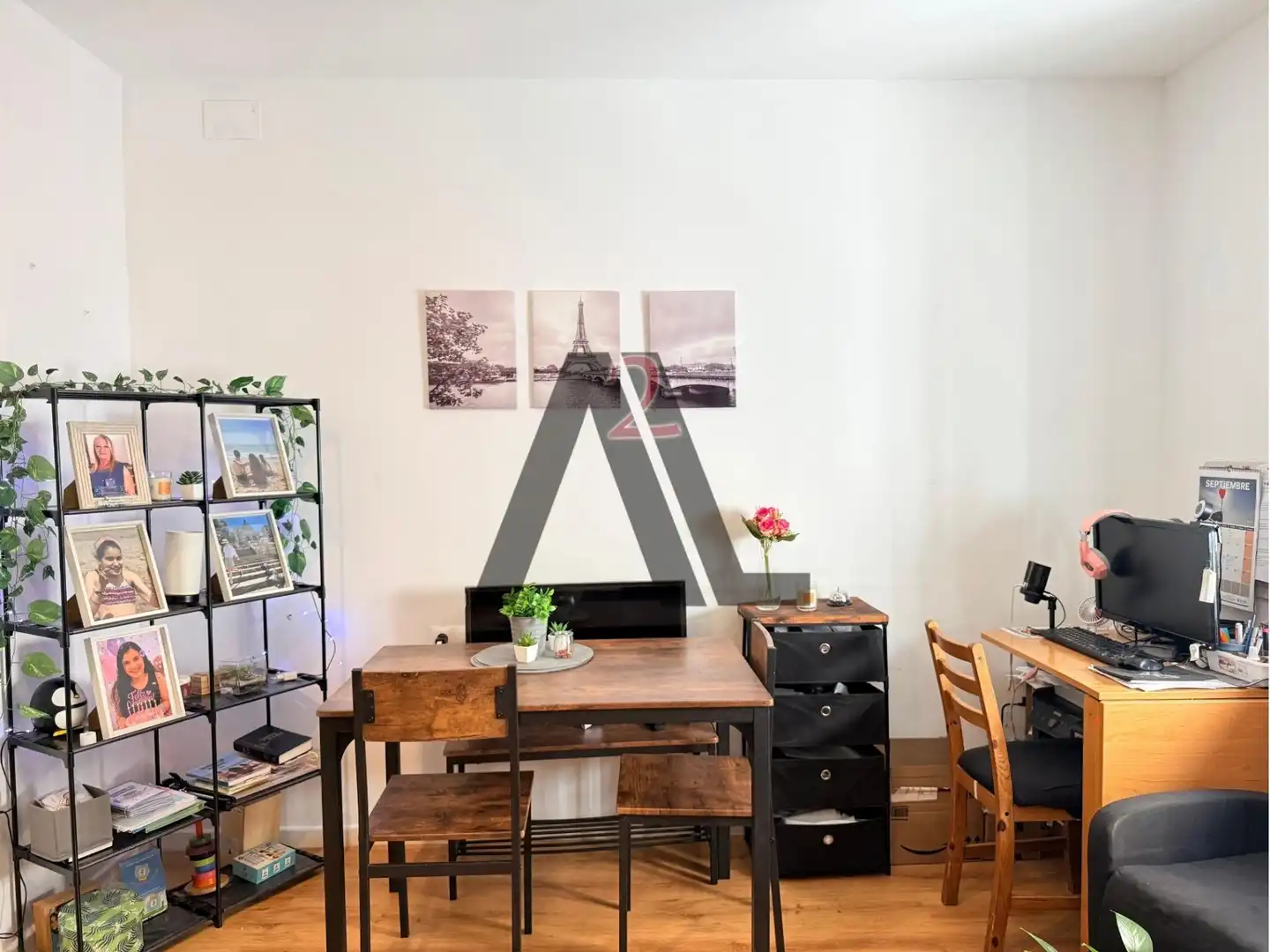 Sala d'estar de Apartament en venda en Madrid