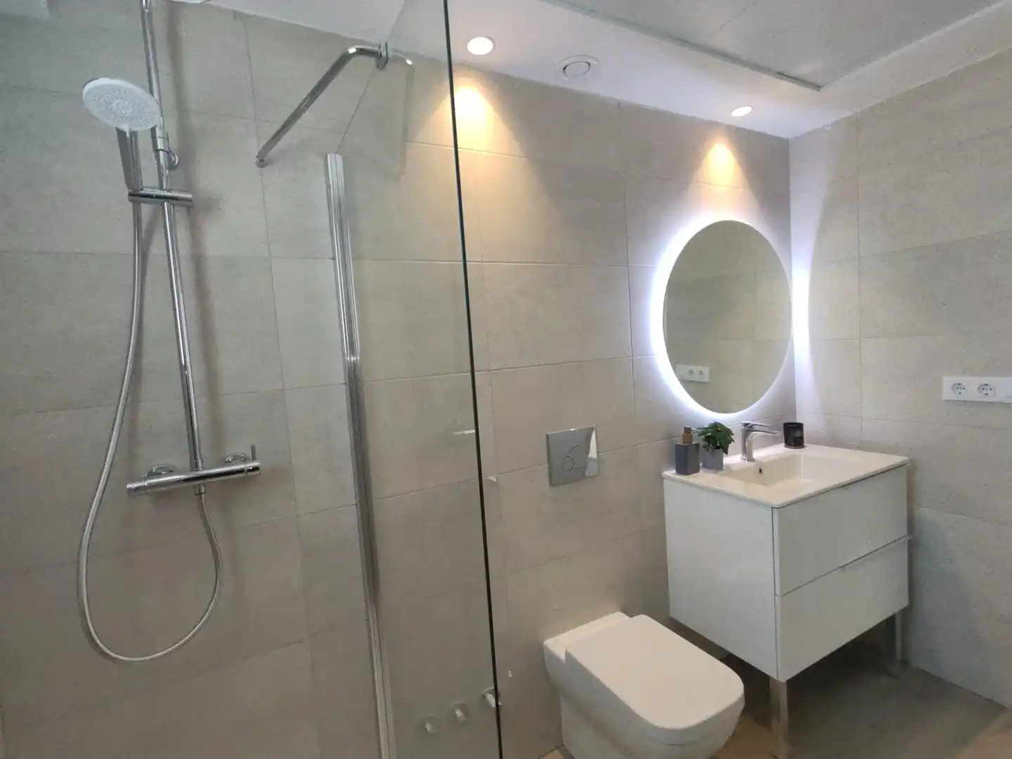 Bathroom of Flat for sale in Xeresa  with Heating, Terrace and Storage room