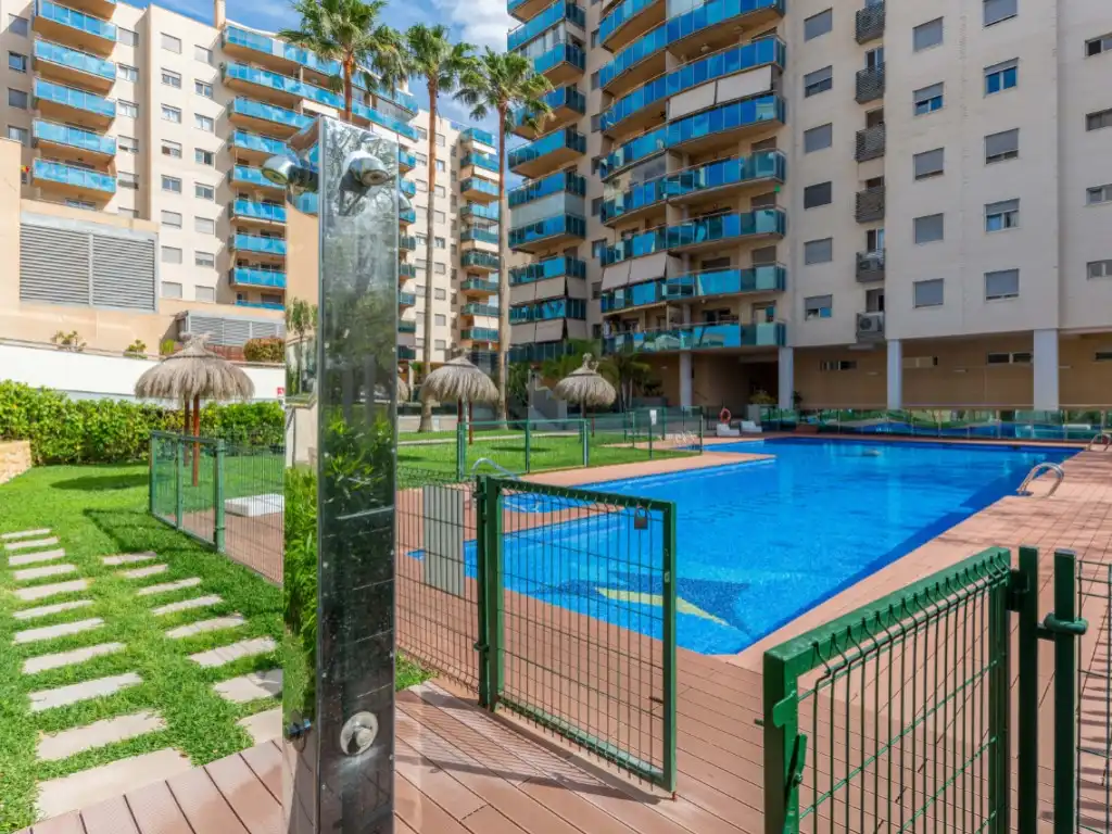 Swimming pool of Attic for sale in El Campello  with Air Conditioner, Private garden and Terrace