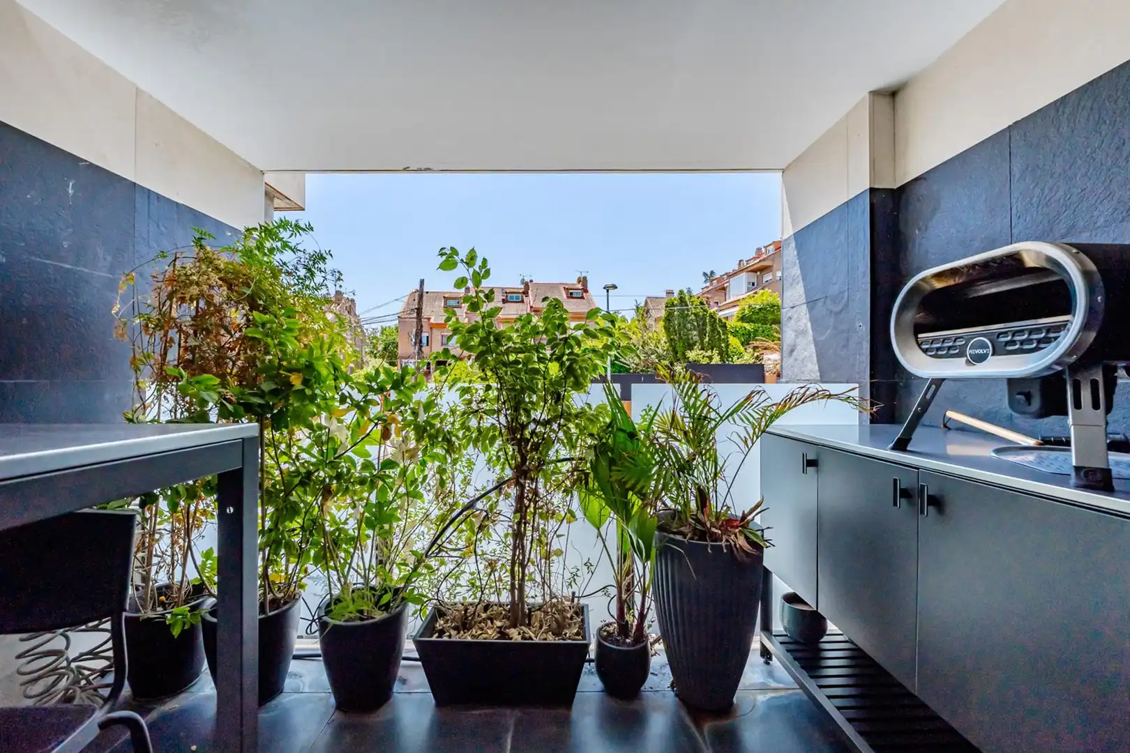 Terraza de Casa adosada en venta en Pozuelo de Alarcón con Aire acondicionado, Calefacción y Piscina