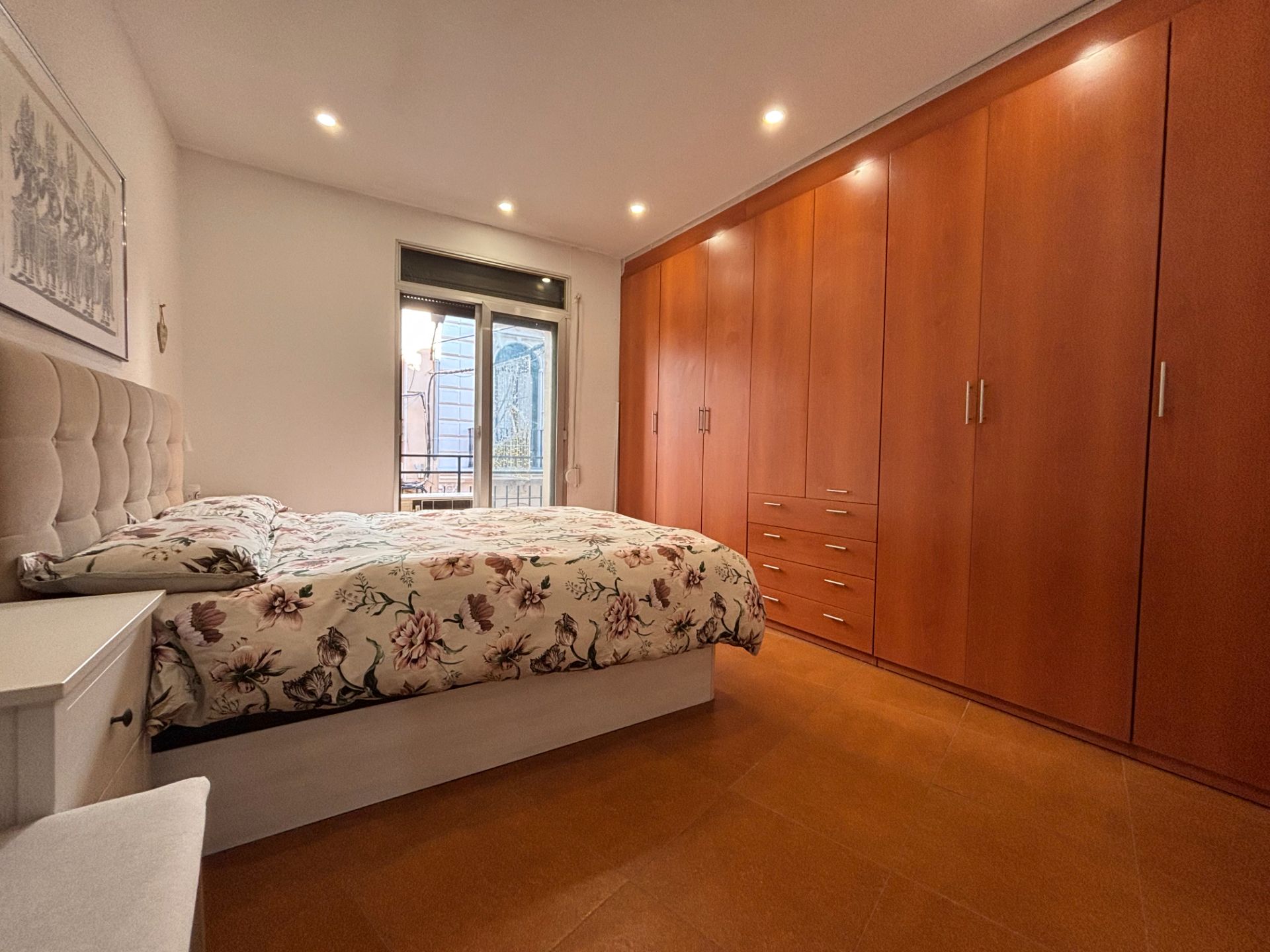 Bedroom of Single-family semi-detached for sale in Burriana / Borriana  with Air Conditioner, Heating and Terrace