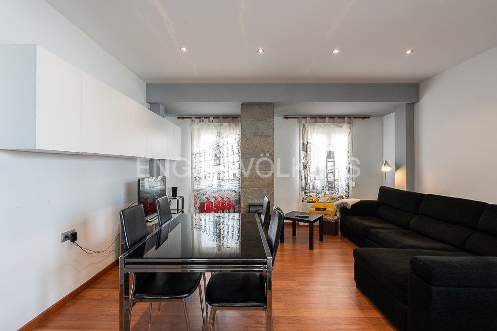 Living room of Apartment for sale in  Valencia Capital  with Air Conditioner, Heating and Parquet flooring