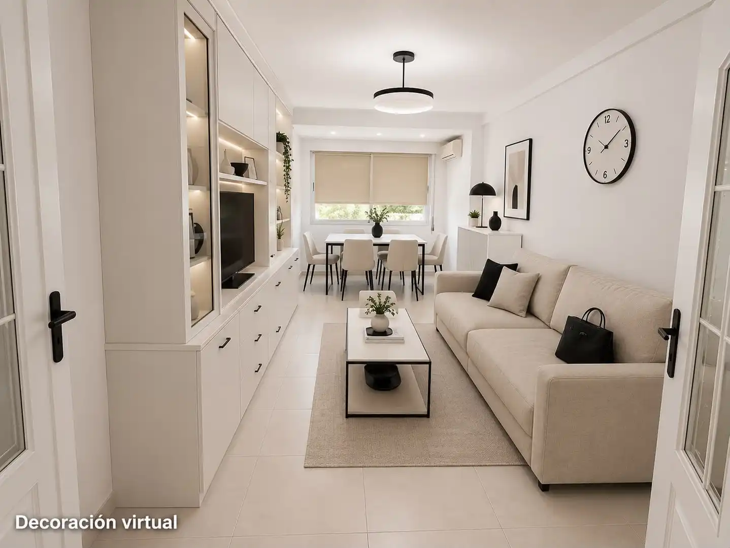 Living room of Flat for sale in Coslada  with Air Conditioner, Heating and Terrace