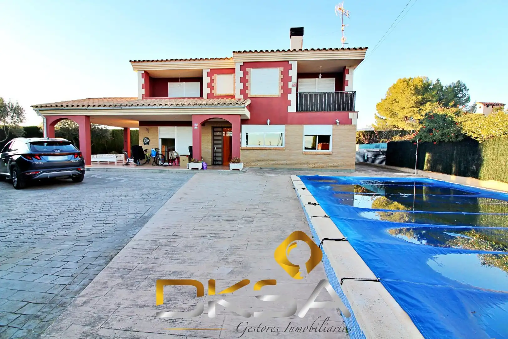 Vista exterior de Casa o chalet en venta en Castellón de la Plana / Castelló de la Plana con Aire acondicionado, Jardín privado y Terraza