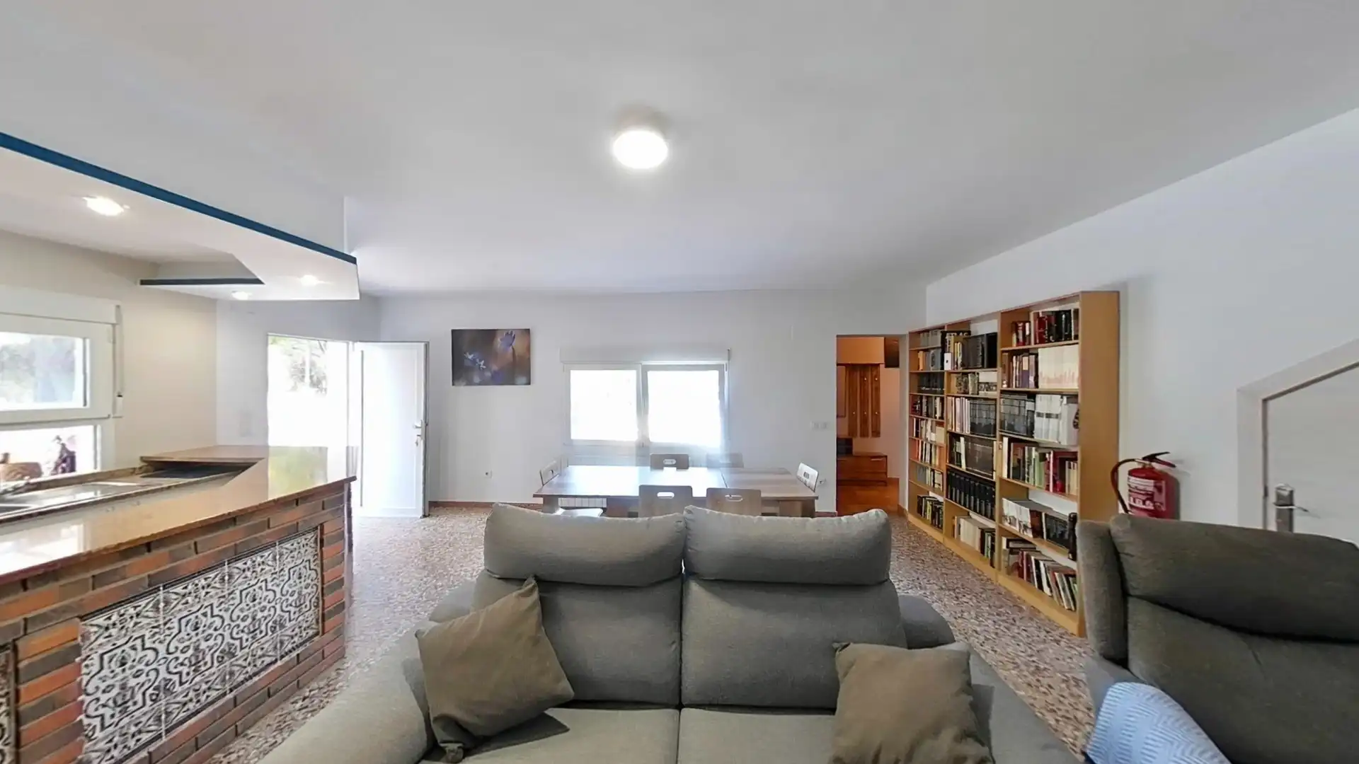 Sala de estar de Casa o chalet en venta en Teruel con Calefacción, Jardín privado y Parquet