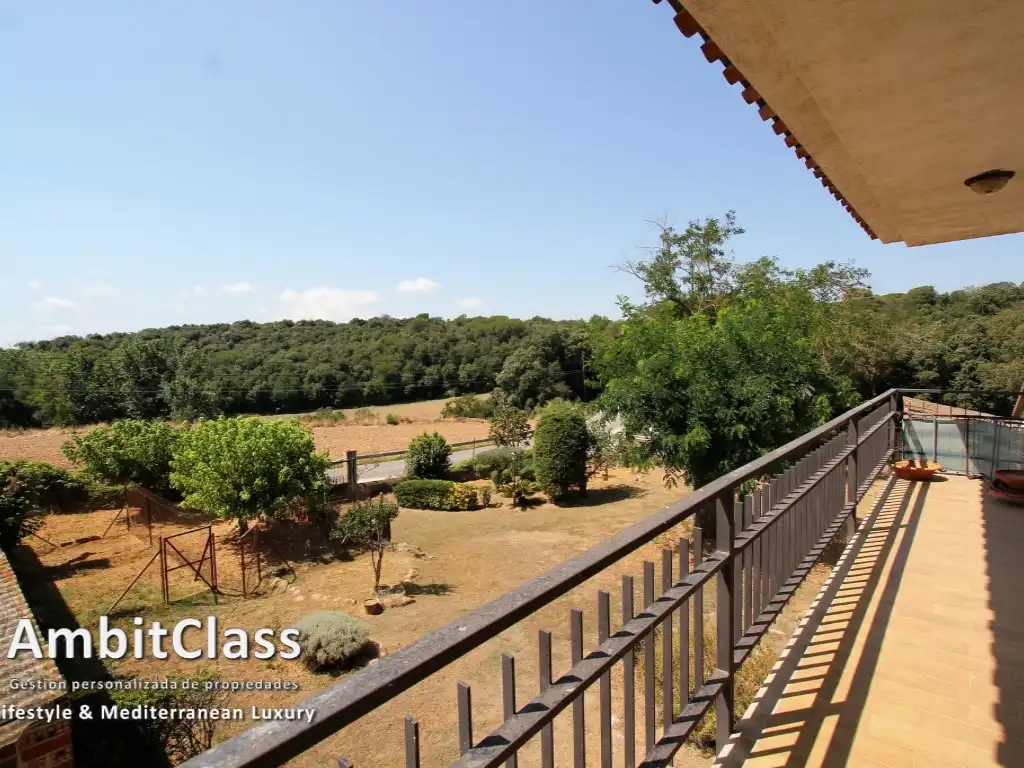 Terrassa de Finca rústica en venda en Sant Pere de Vilamajor amb Calefacció i Internet