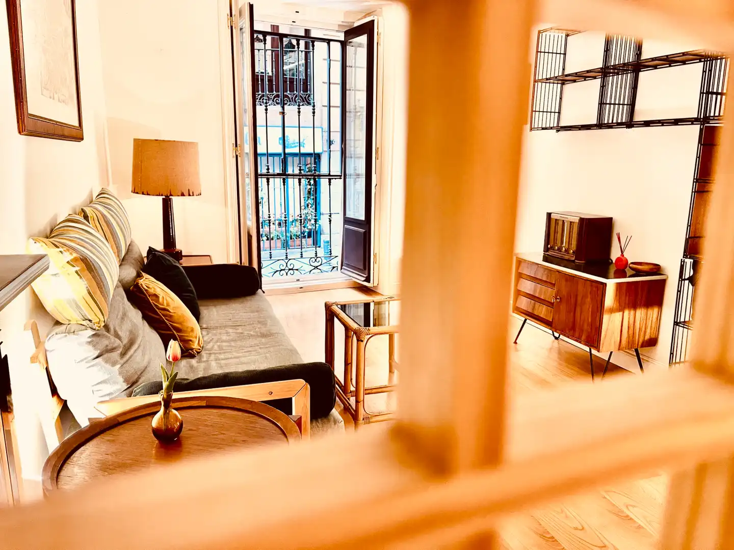 Sala de estar de Apartamento en venta en Madrid con Calefacción