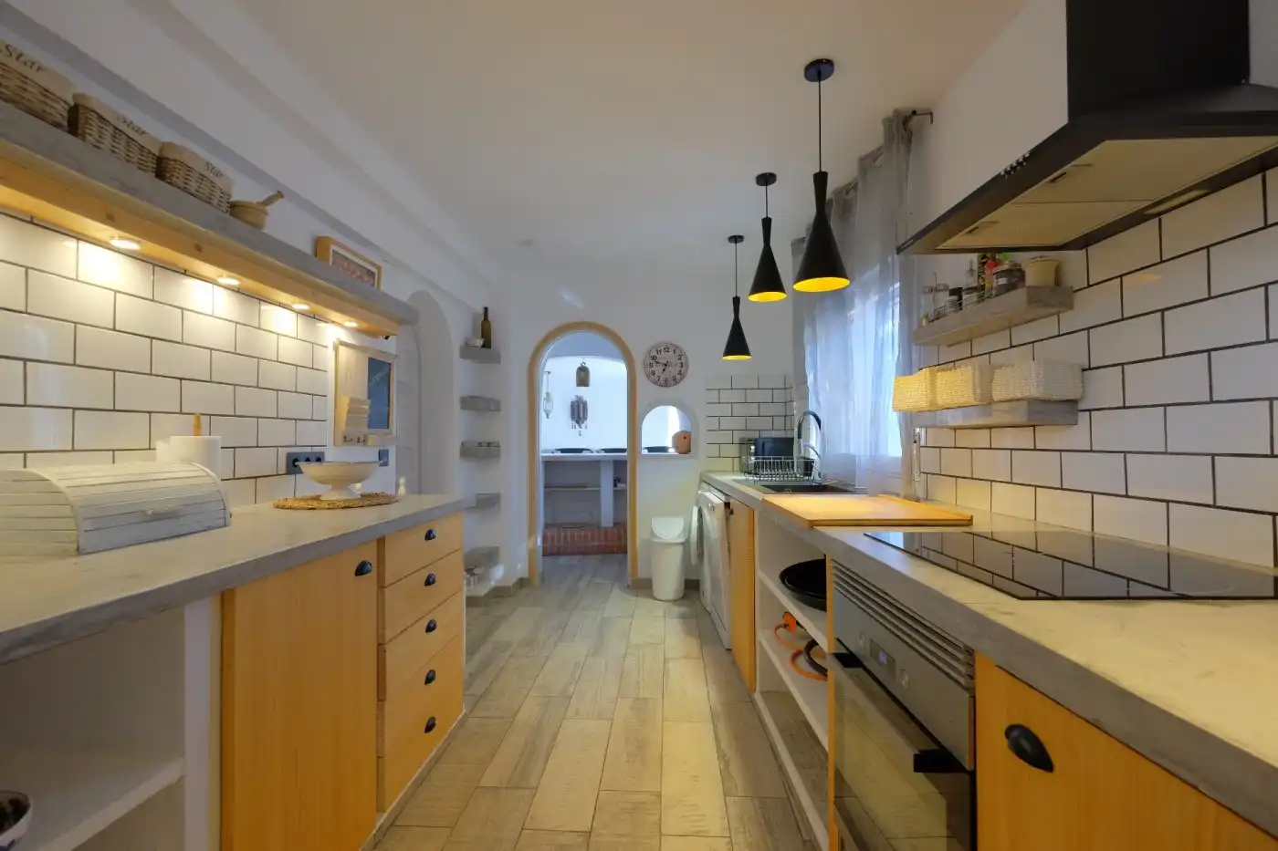 Cuina de Casa o xalet en venda en Calpe / Calp amb Aire condicionat, Calefacció i Jardí privat