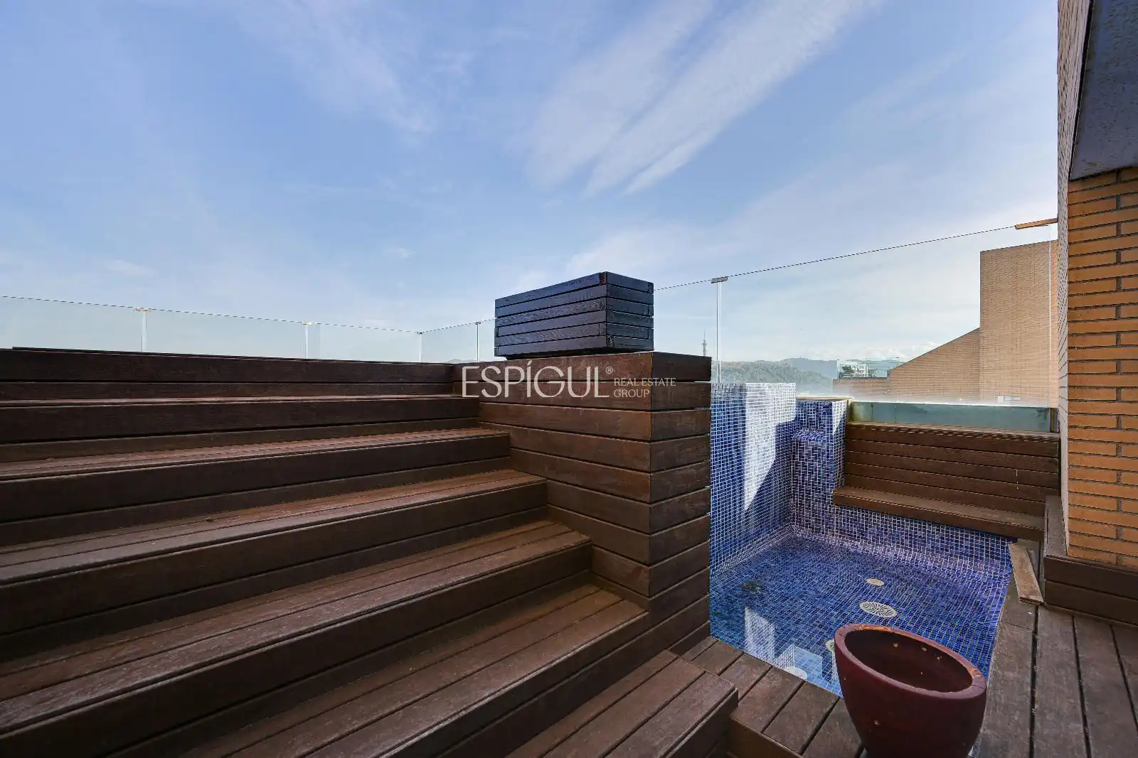 Terrace of Attic for sale in Girona  with Air Conditioner, Heating and Terrace