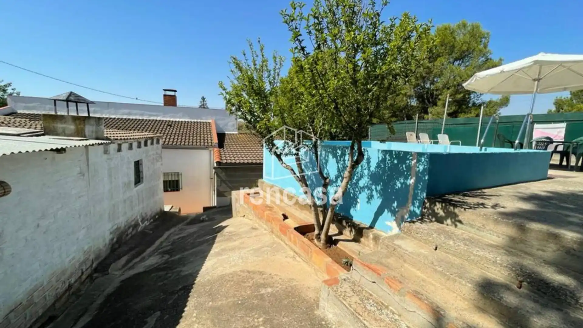 Exterior view of Houses for sale in Torres de Segre  with Private garden, Terrace and Swimming Pool
