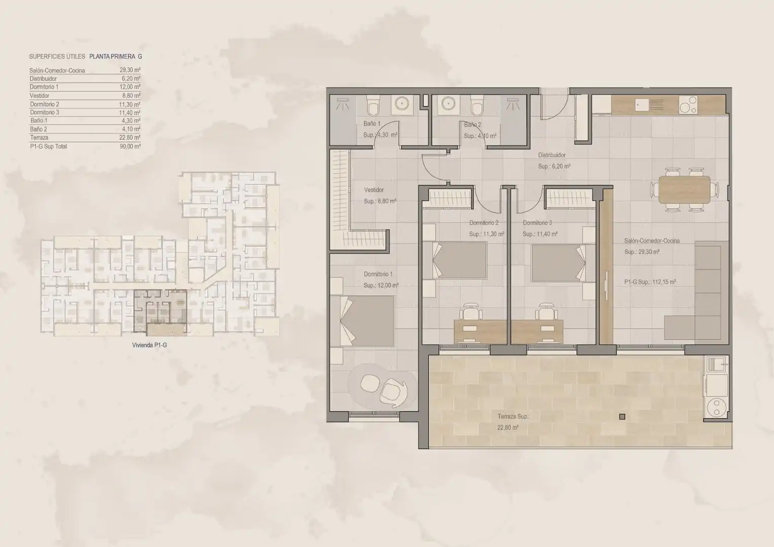 Wohnung mit Pool zum Verkauf in Torre-Pacheco ciudad, imagen 11