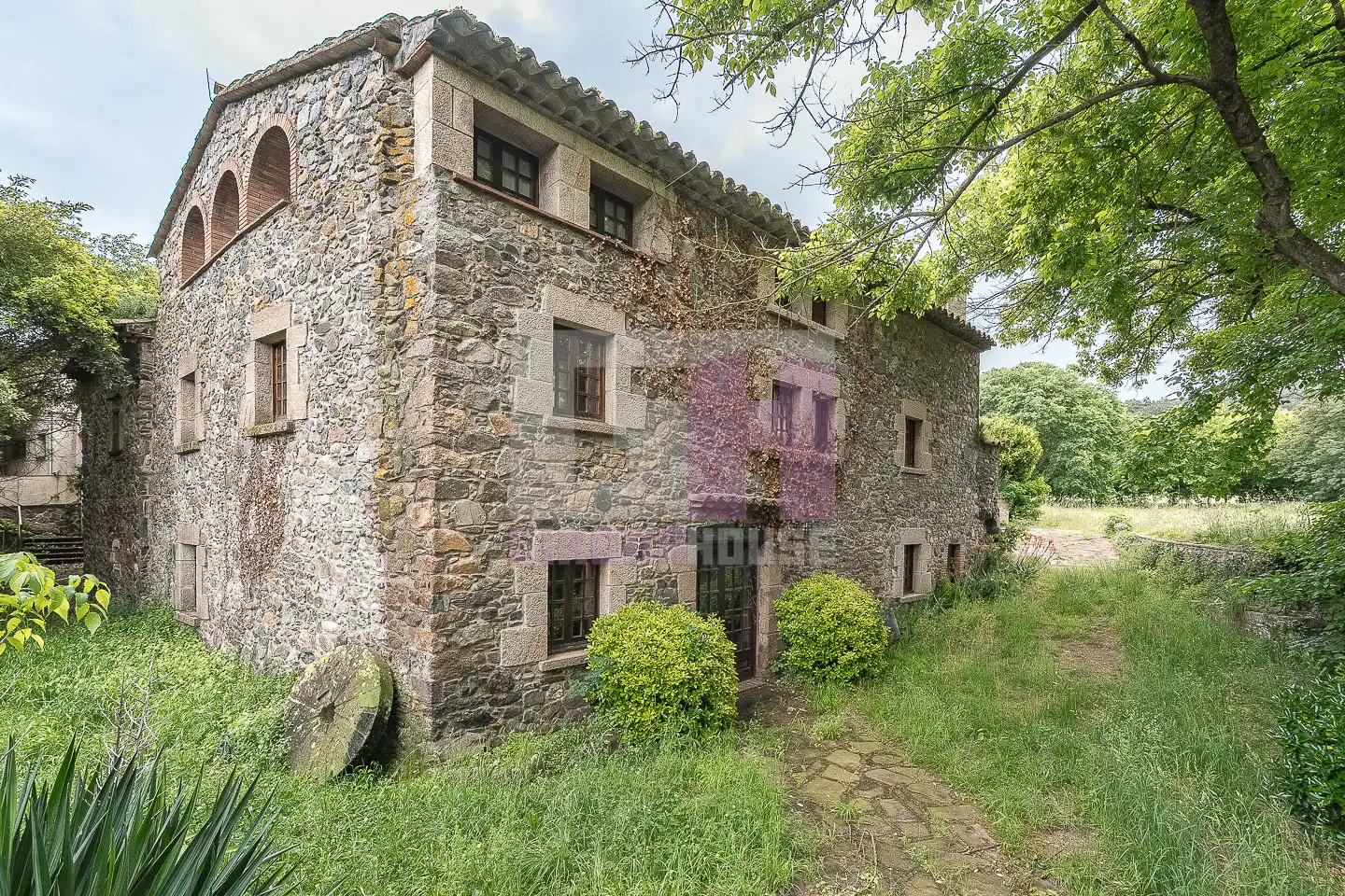 Exterior view of Houses for sale in Caldes de Malavella  with Air Conditioner, Heating and Private garden