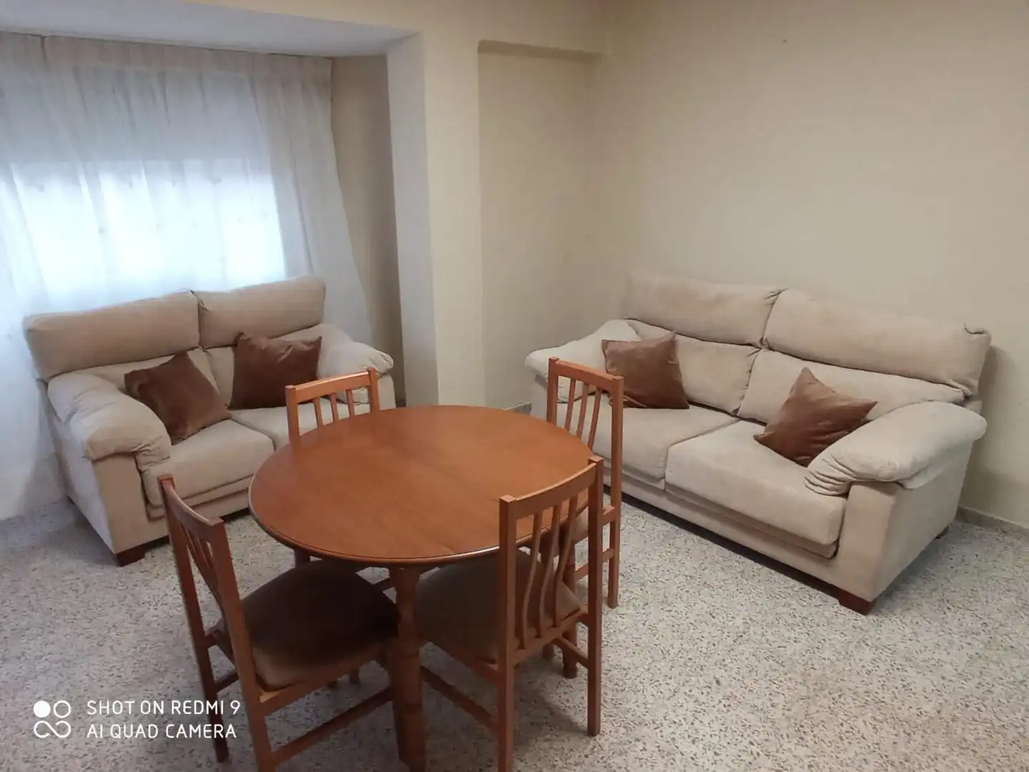 Living room of Flat for rent in Valencia  with Air Conditioner, Furnished and Oven