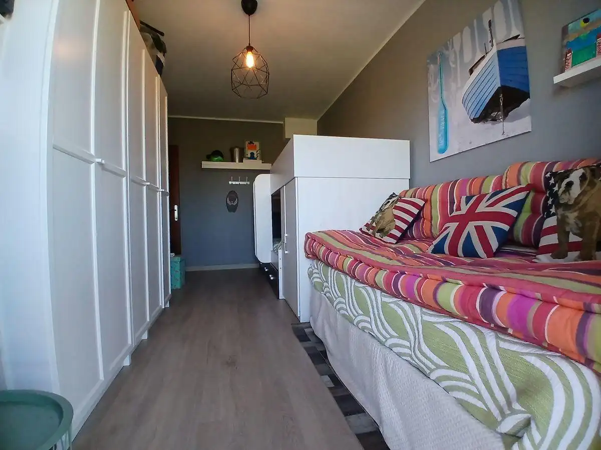 Dormitori de Apartament en venda en Sant Jaume d'Enveja amb Moblat, Balcó i Piscina comunitària