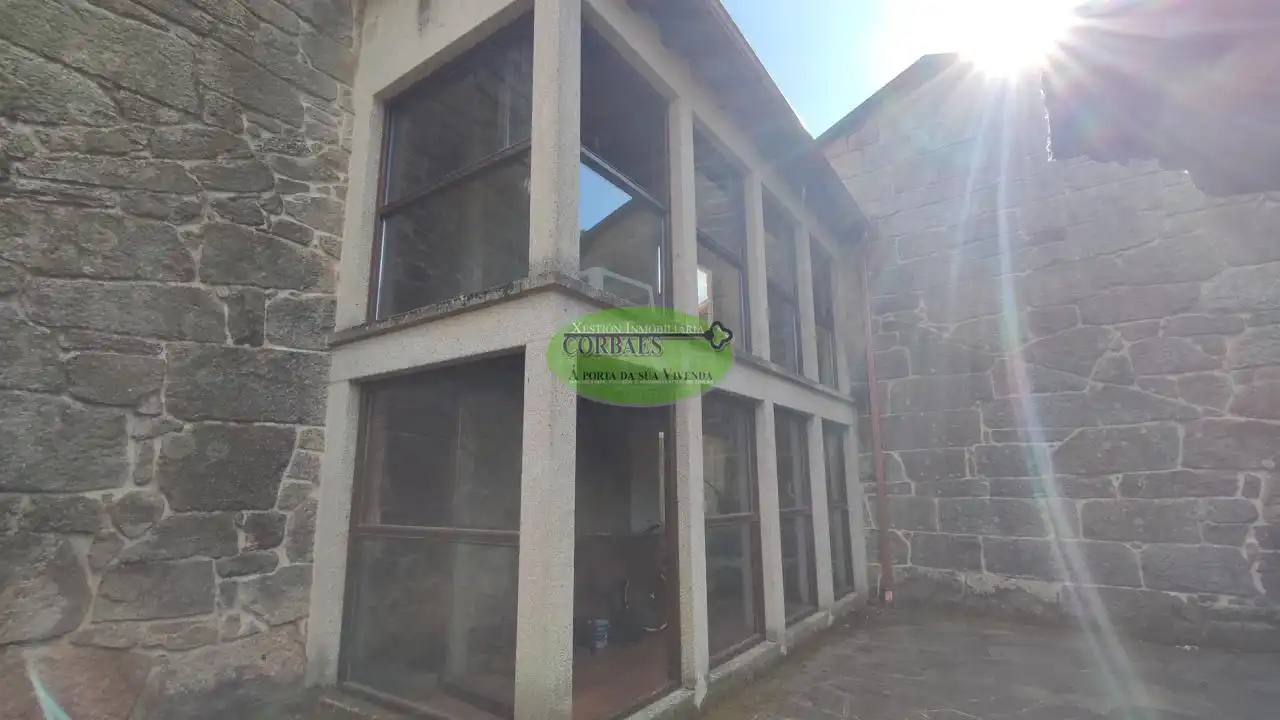 Vista exterior de Casa o xalet en venda en Vilamarín amb Moblat i Balcó