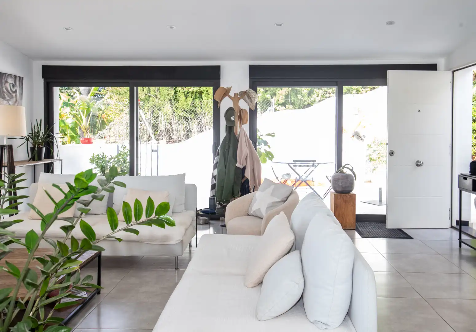 Sala d'estar de Casa o xalet en venda en Dénia amb Aire condicionat, Calefacció i Jardí privat