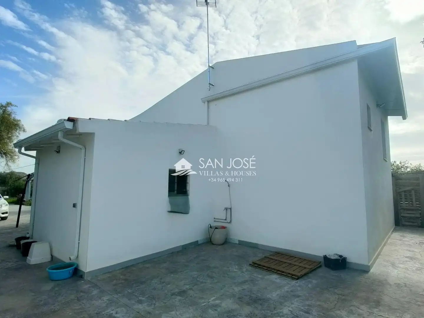 Terraza de Casa o chalet en venta en Aspe con Jardín privado, Trastero y Amueblado