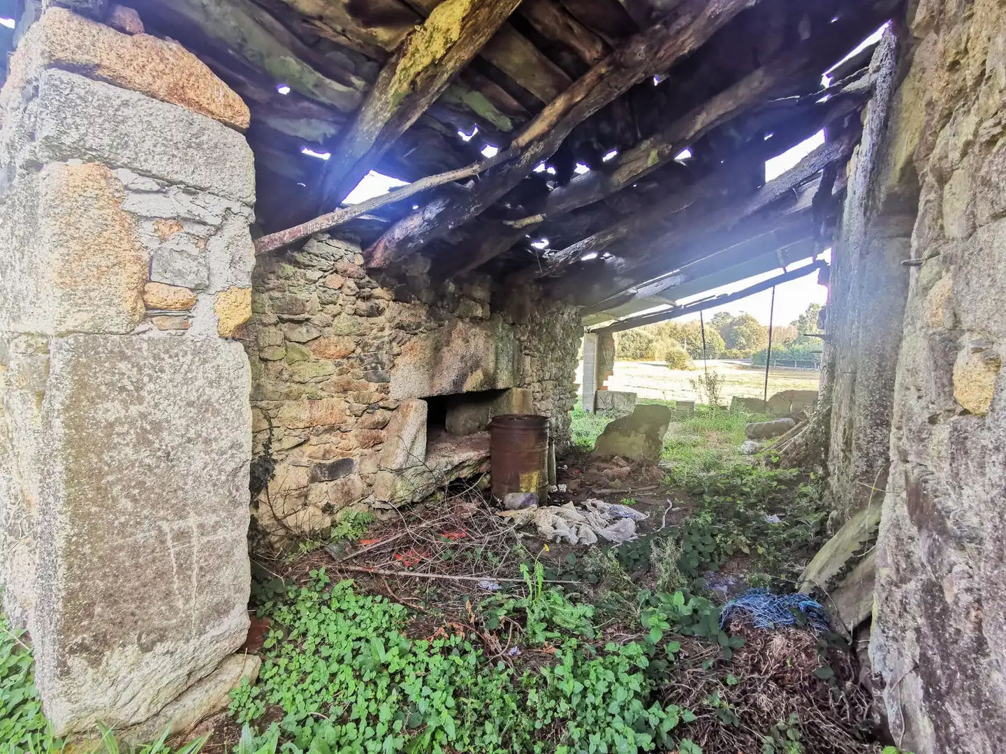 Außenansicht von Haus oder Chalet zum Verkauf in Guitiriz mit Privatgarten