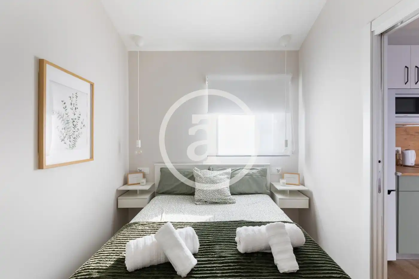 Dormitori de Casa o xalet de lloguer en Madrid amb Aire condicionat, Calefacció i Moblat