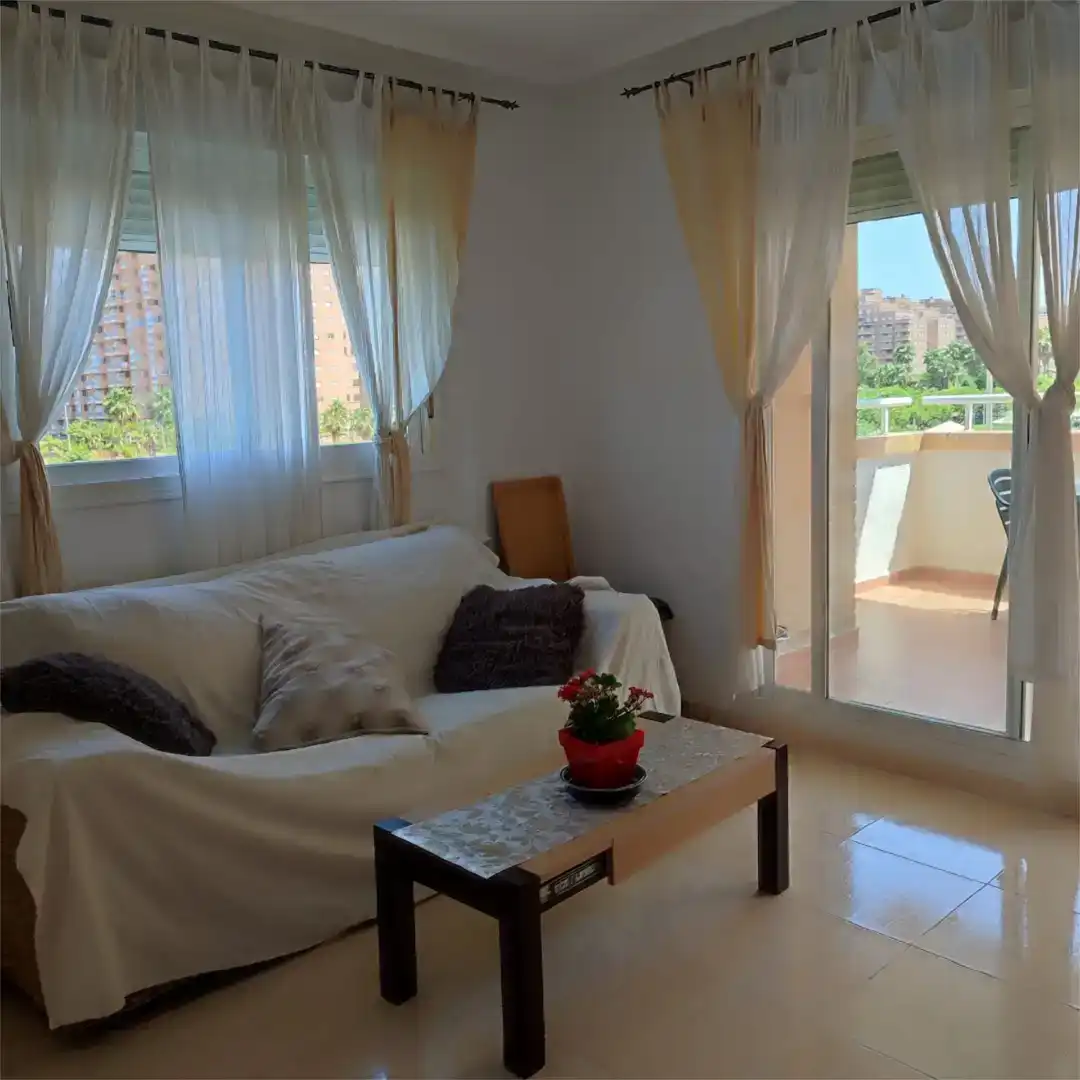 Sala d'estar de Pis en venda en Oropesa del Mar / Orpesa amb Aire condicionat, Piscina i Balcó